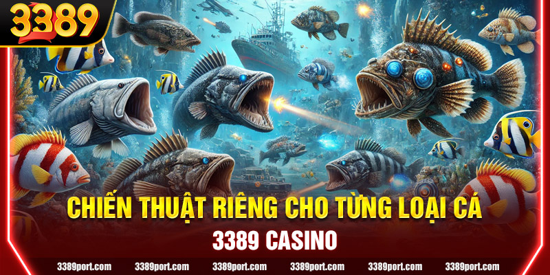 Các loại cá trong bắn cá đổi thưởng đi kèm với chiến thuật riêng